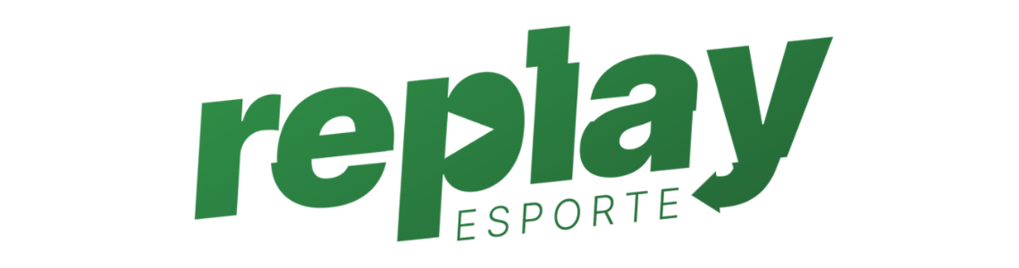 Logo Replay Esporte agosto 2026 verde